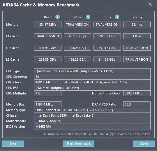 AIDA64测试功能展示