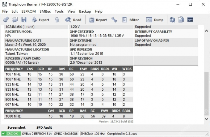 Thaiphoon Burner软件主界面