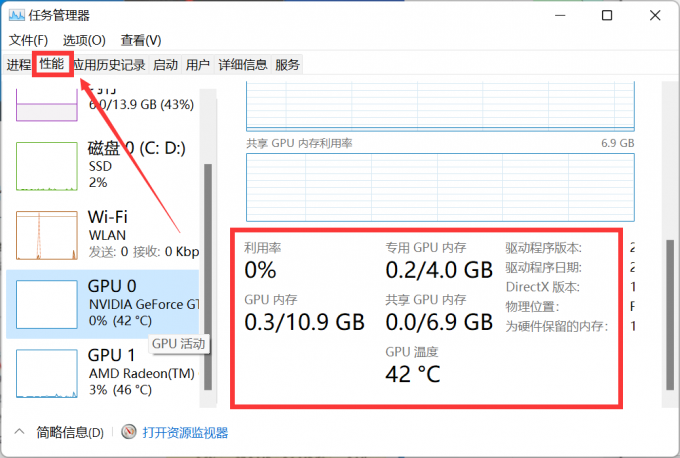 查看GPU利用率示意图