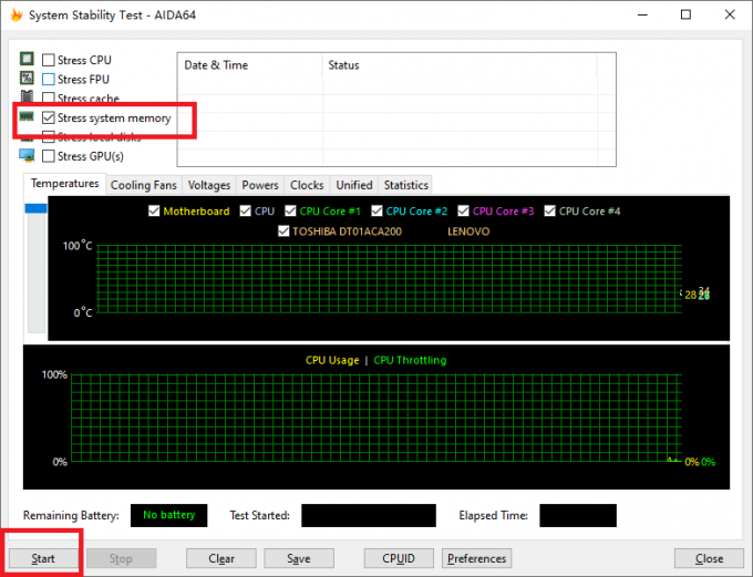 内存稳定性测试