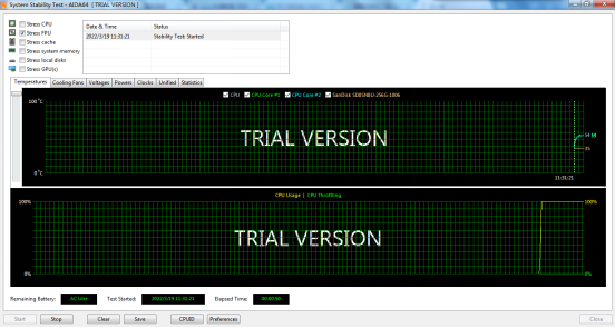 对系统进行稳定性测试