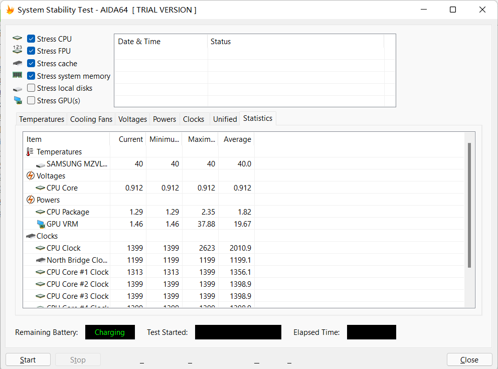 使用AIDA64监测电脑数据