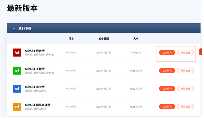 下载AIDA64极致版