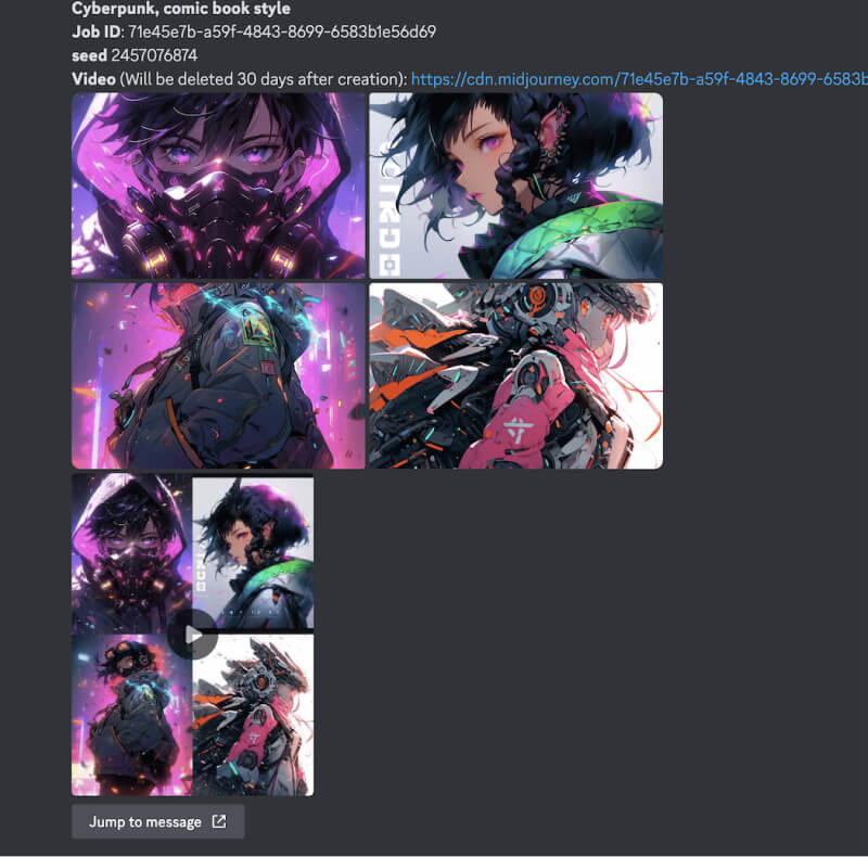 Midjourney最新版本 --video参数生成图像生成过程的短视频2.jpg