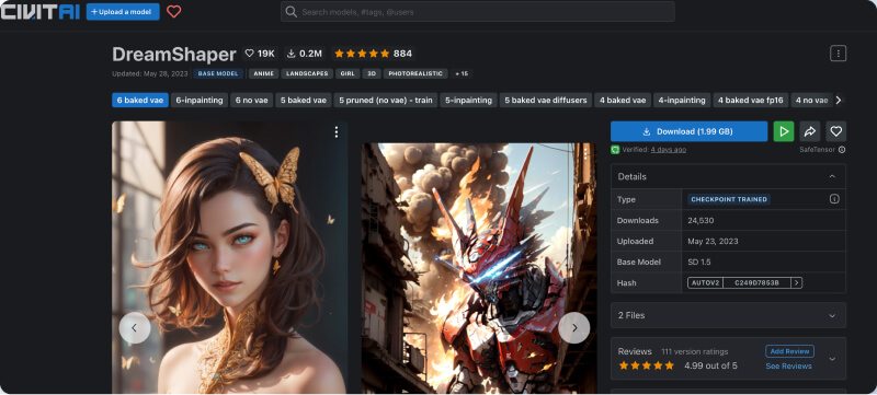DreamShaper v6