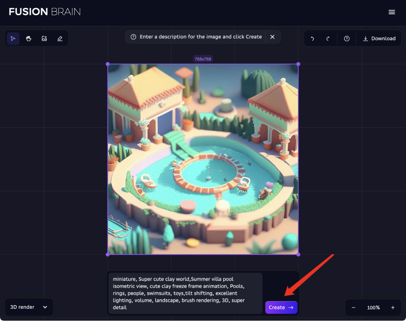 Kandinsky 2.1文生图