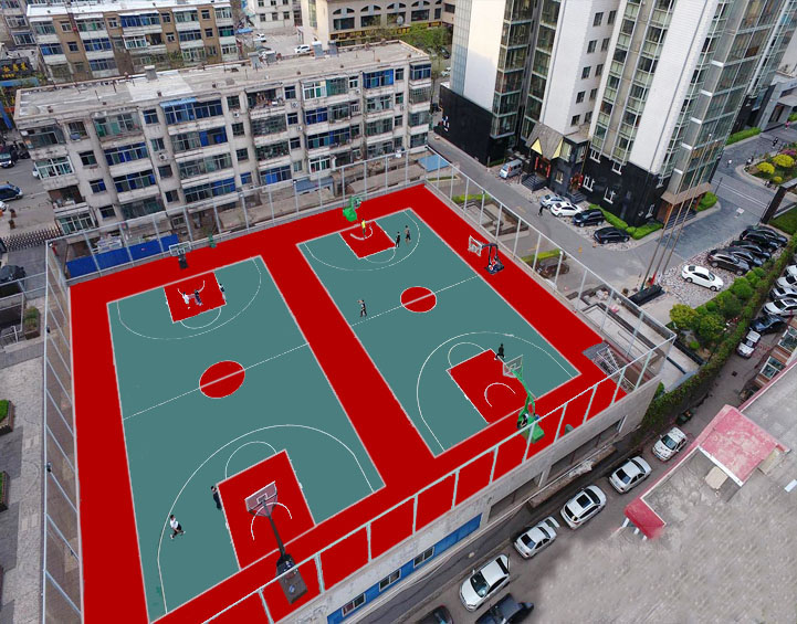 楼顶篮球场价格