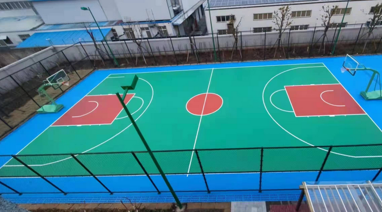 硅pu篮球场
