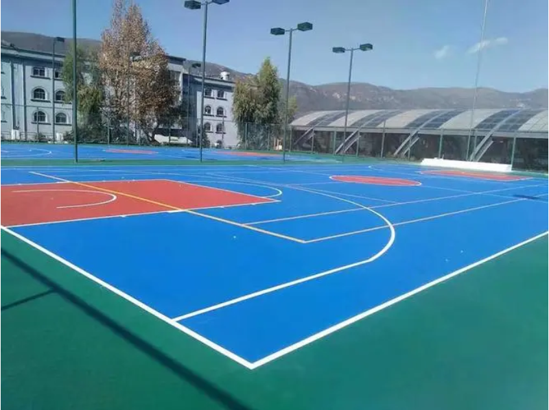 塑胶篮球场