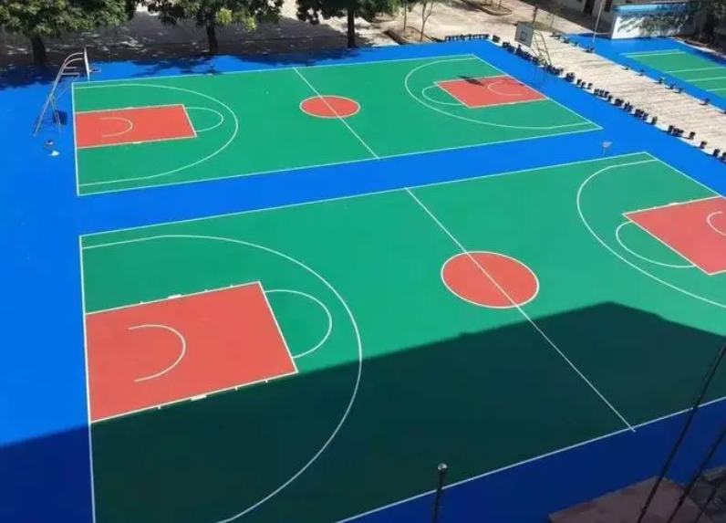 塑胶篮球场