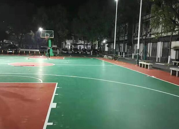 硅PU篮球场