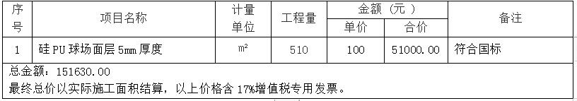 硅pu篮球场施工合同
