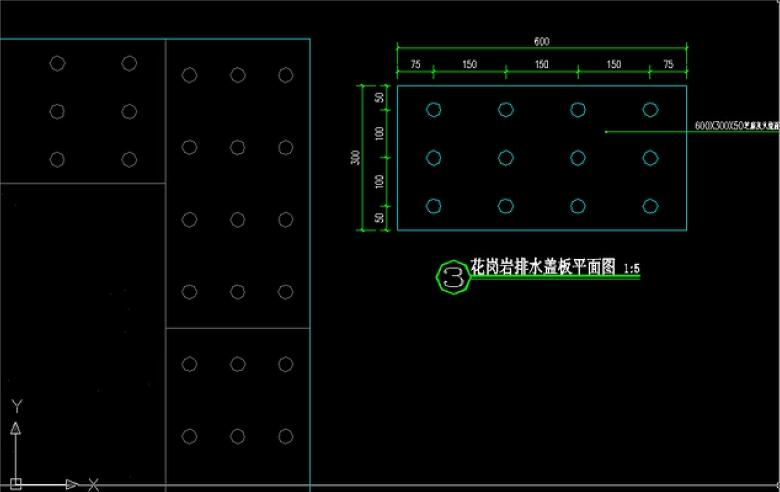 标准篮球场施工图及篮球架、排水沟图纸