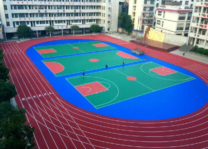 学校塑胶跑道