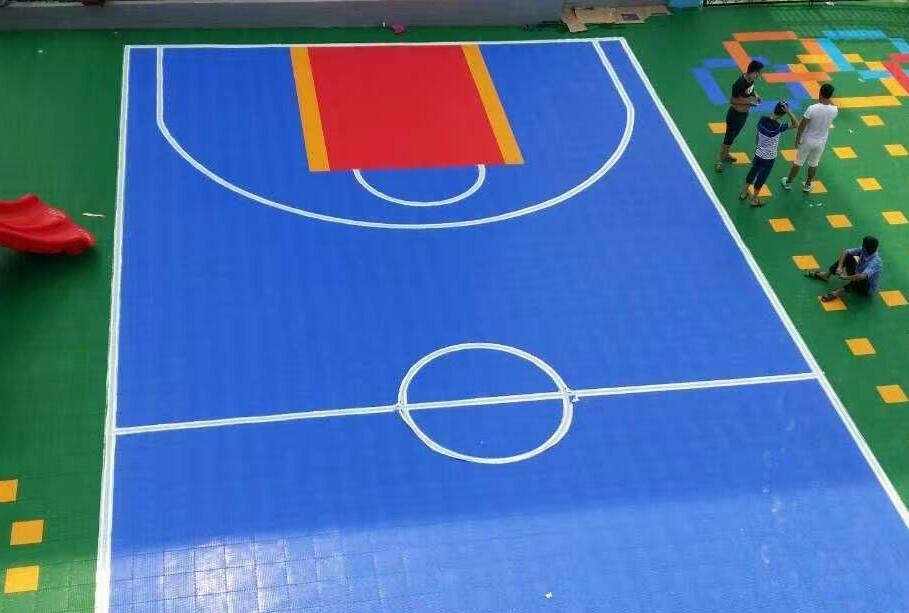 小型篮球场地
