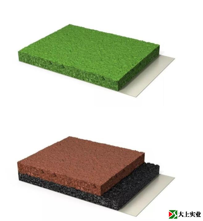 塑胶跑道结构图