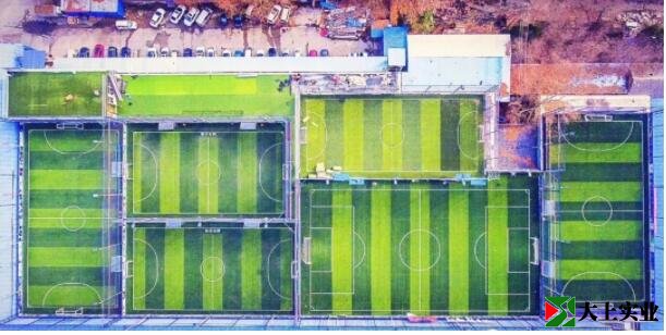 天空足球场俯瞰图