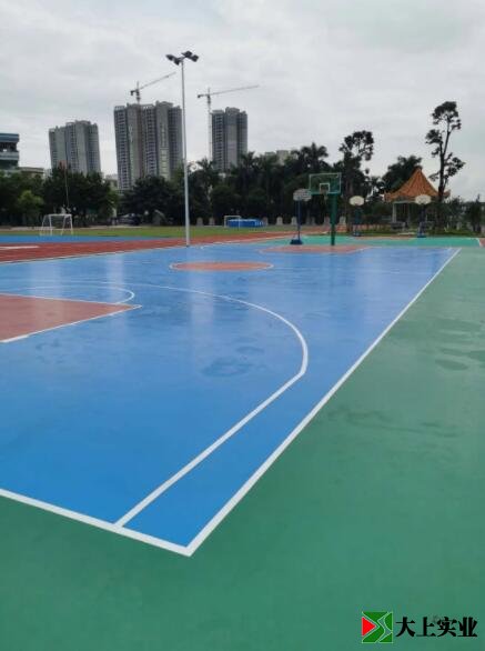 篮球场实景图