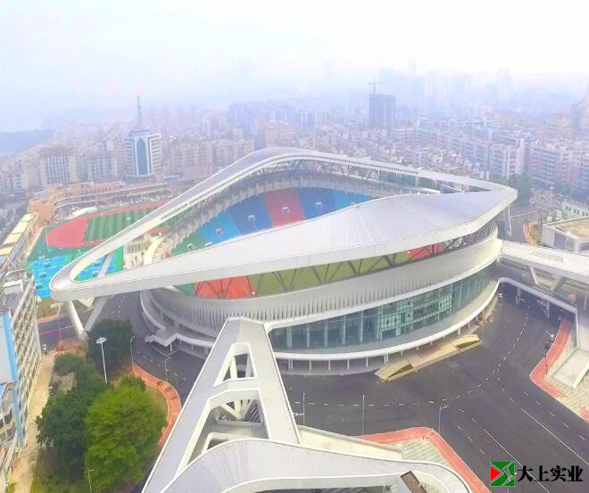 肇庆体育中心鸟瞰图