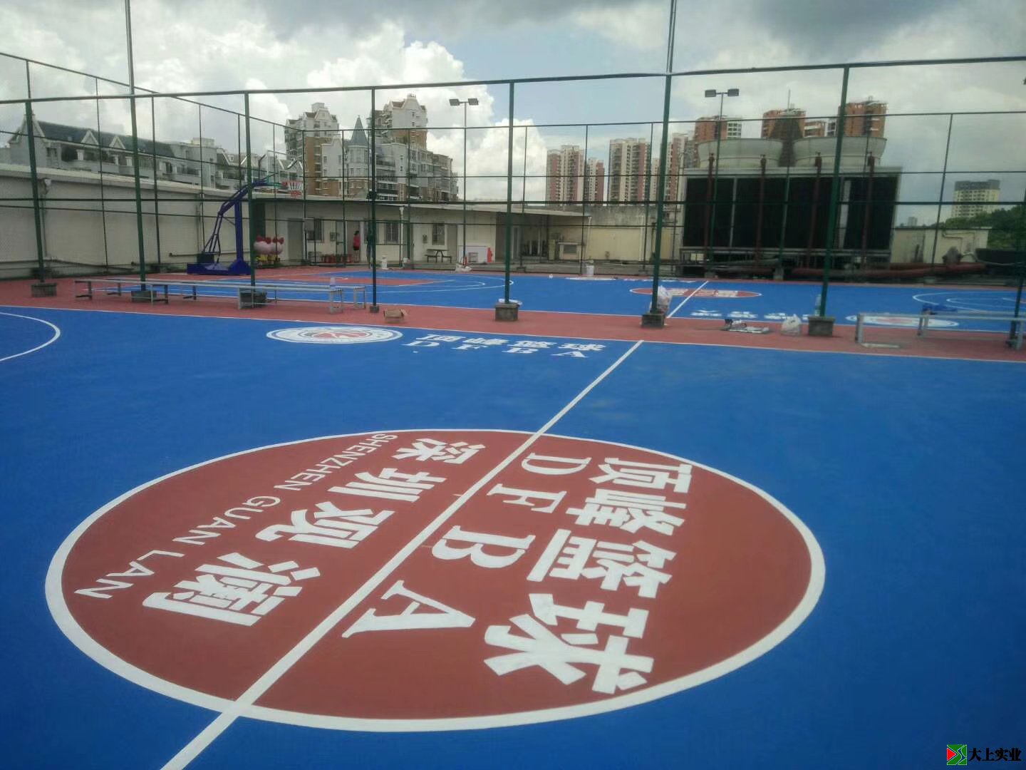 量身定制丙烯酸篮球场
