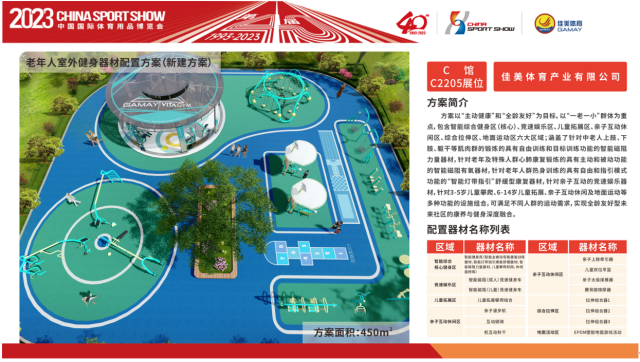 关于2023中国体博会智能健身器材配置方案评选活动入围企业名单及作品方案的公告