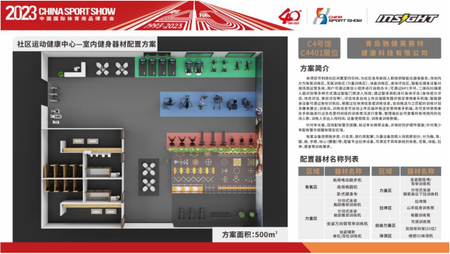 关于2023中国体博会智能健身器材配置方案评选活动入围企业名单及作品方案的公告